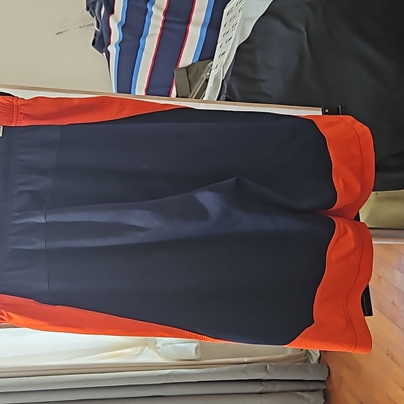 NIKE DRIX - FIT SYRACUSE NAVY/ORANGE NCAA BASKETBALL SHORT ADULT MEN'S SIZE S - Picture 4 of 7